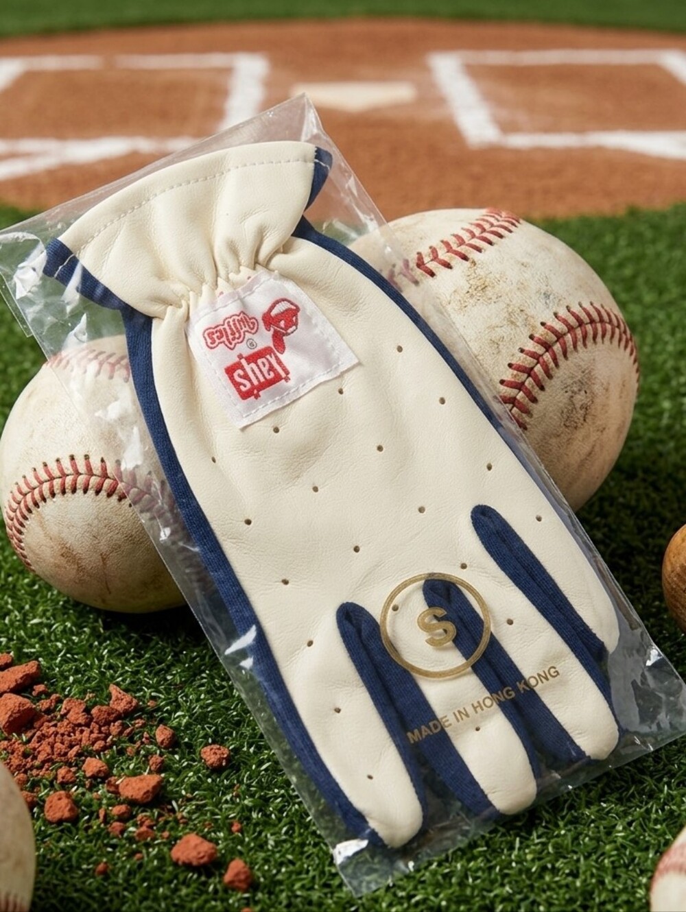 Vintage 1970s Lays Ruffles Potato chips Cleveland Indians Batting Glove